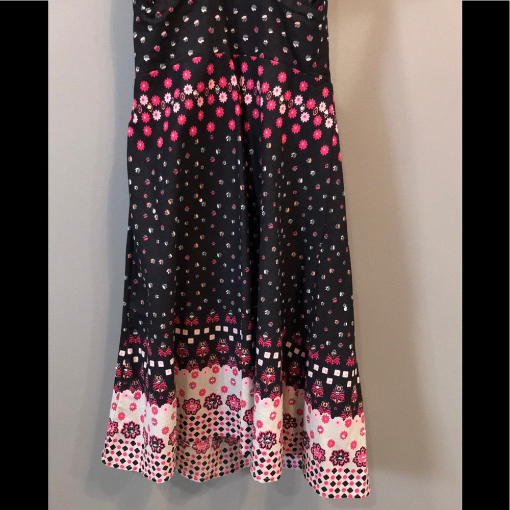 Embellished dress, pink dress. Floral dress size Small embellished flowers pink - Picture 3 of 11